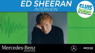 Ed Sheeran's Passion About Kids Following Their Dreams Has Elvis Tearing Up | Elvis Duran Show