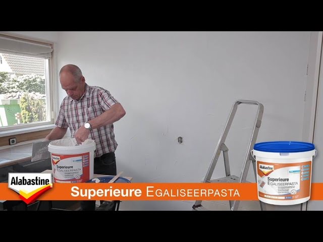 Alabastine - Beschadigde Muur Of Structuurwand Egaliseren - Youtube