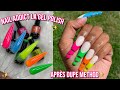 NAIL ADDICT LA GEL POLISH REVIEW | Colorful Gel Polish Design | Après Dupe Method | Nail Art