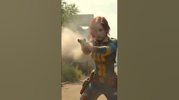 fallout inspired AI generated Dweller shooting using Kling AI and CGDream