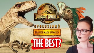Is the Malta DLC the best? ALL JWE2 DLC's RANKED | Jurassic World Evolution 2 DLC ranking