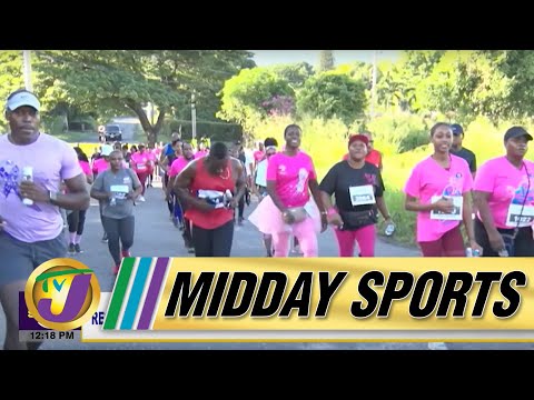 Record Numbers for Annual Pink Run After 2 Yrs Break | TVJ Midday Sports - Nov 1 2022