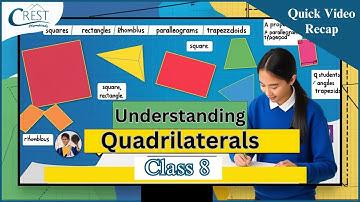 Class 8 | Understanding Quadrilaterals | Maths Olympiad | CREST Olympiad