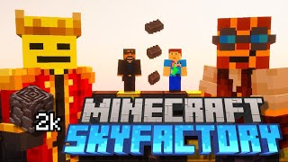 I made INFINITE STORAGE in Create Mod SkyFactory!