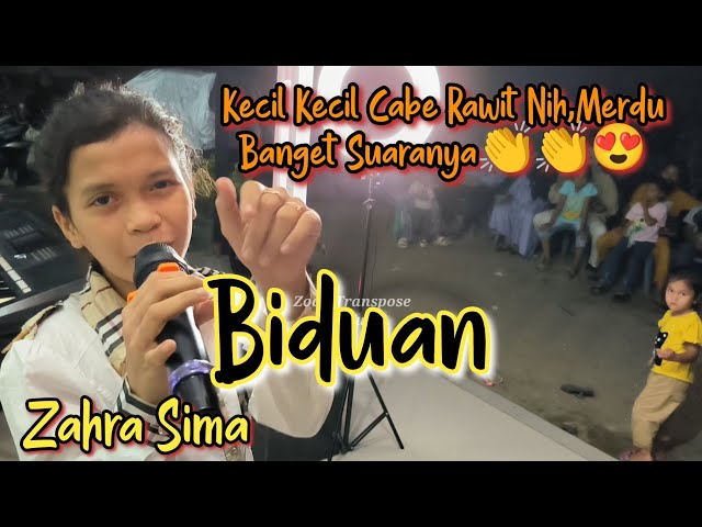 Biduan Live Cover Zahra Sima #dangdutviralterbaru class=