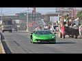 Supercars in India 2023 March (Bangalore) | Aventador SVJ, Porsche 992....