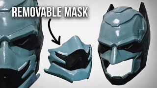 Batman Insurgent Cowl/Helmet from Injustice 2 made out of cardboard (and some stuff)  tutorial