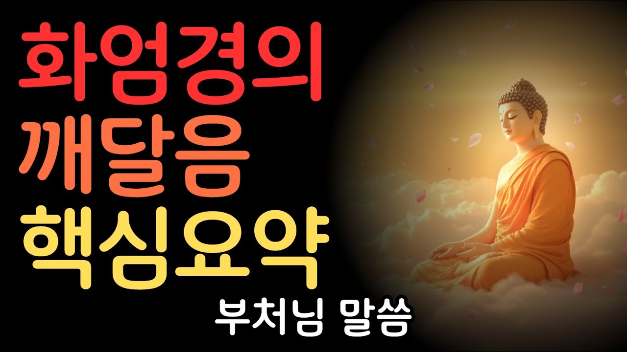 화엄경의 깨달음 핵심요약 | 부처님말씀 | 불교명언 | 법정스님 | 법문 | 좋은말씀 | 석가모니 가르침