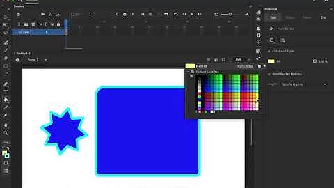 How to use Paint Bucket in Adobe Animate