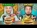 MC DONALDS VS BURGER KİNG! UCUZ VS PAHALI YEMEKLERİ KARŞILAŞTIRDIK!