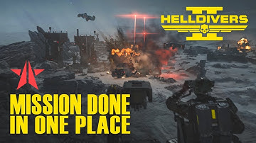 Helldivers 2 – Solo Automaton | Landing & Extraction | Deathless | Full Clear | Max Difficulty