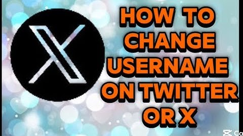 Hoe je je gebruikersnaam op Twitter of X kunt veranderen