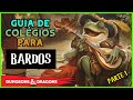 GUIA DE SUBCLASSES PARA BARDOS EM D&D 5E PARTE 1