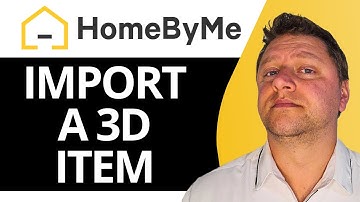 How to Import a 3d Item in HomeByMe | HomeByMe Tutorial 2025