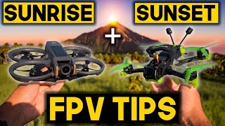 How To Film EPIC FPV Sunrise/Sunset Footage!