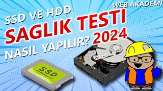 SSD/HDD Performans Testi Nasıl Yapılır ? / 2024 Disk Sağlığı Testi