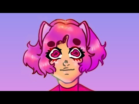 Hot pink cat girl [Speedpaint] - YouTube