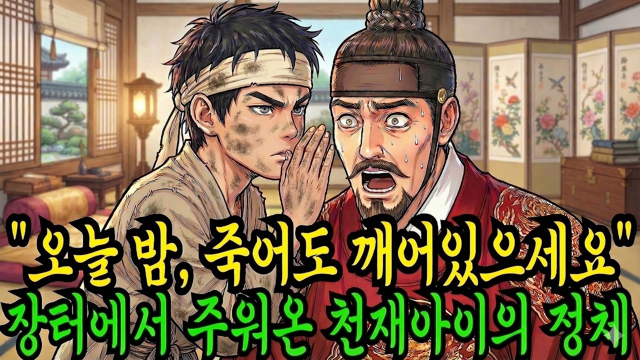 “오늘 밤, 죽어도 깨어 있으세요” 장터에서 주워 온 천재 아이의 정체 |야담|만담|전설|옛날이야기|사연