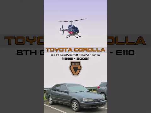TOYOTA ALL NEW COROLLA AE112 – HELICOPTER – Toyota Corolla history #toyota #corolla #helicopter