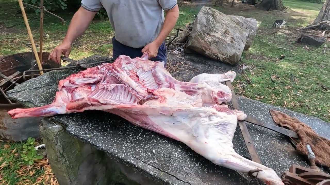 FESTEJO EN EL CAMPO COMO LE GUSTABA AL CACIQUE