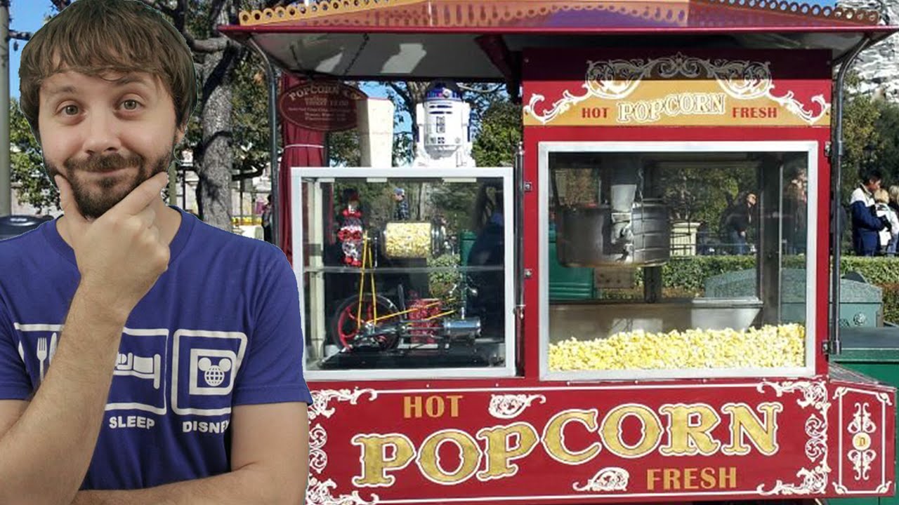 Popcorn machine rental in Disney World - Cloud of Goods