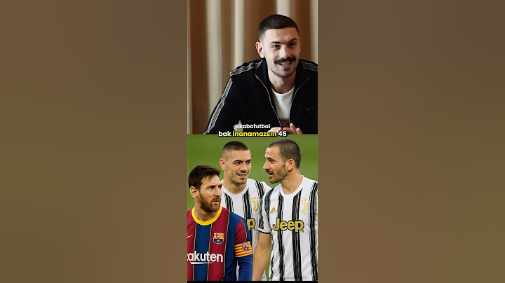 Her Leo dediğimde Messi bana bakıyor 😀 ~ Merih Demiral #futbol #messi #merihdemiral