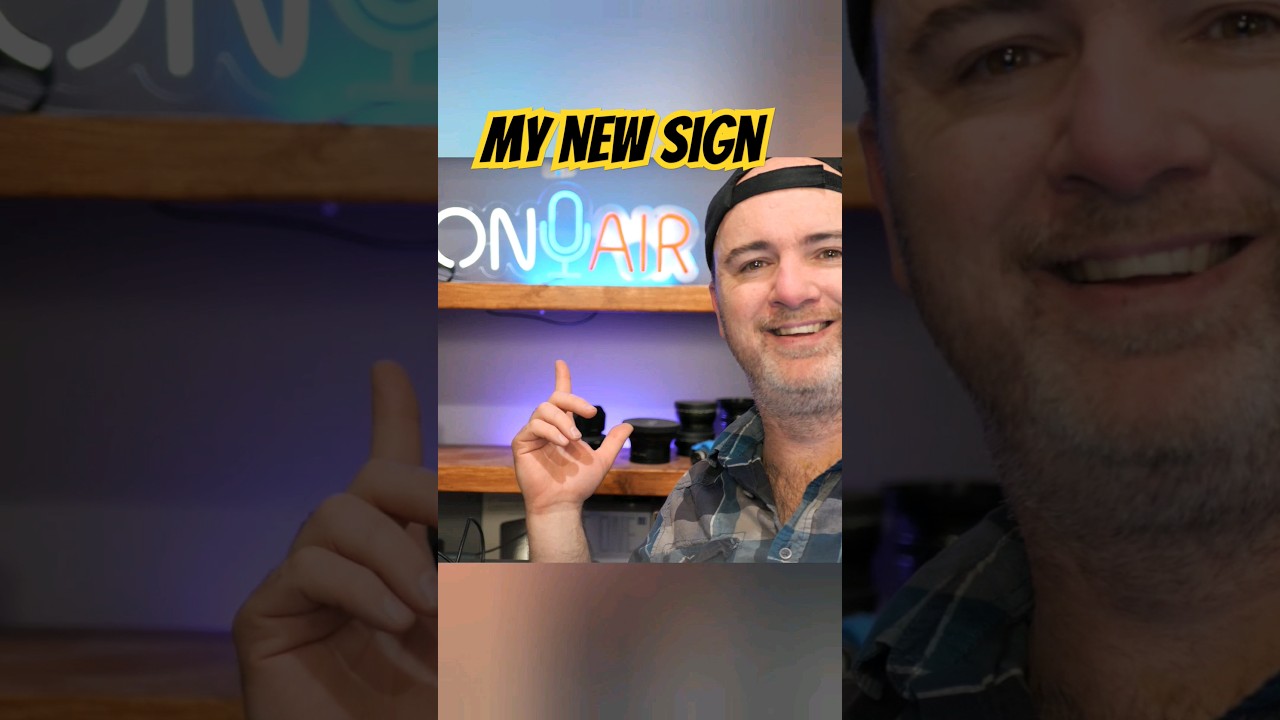 Do you like my new sign? 