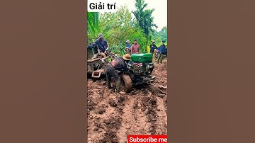#shorts xe công nông bị mắc lầy