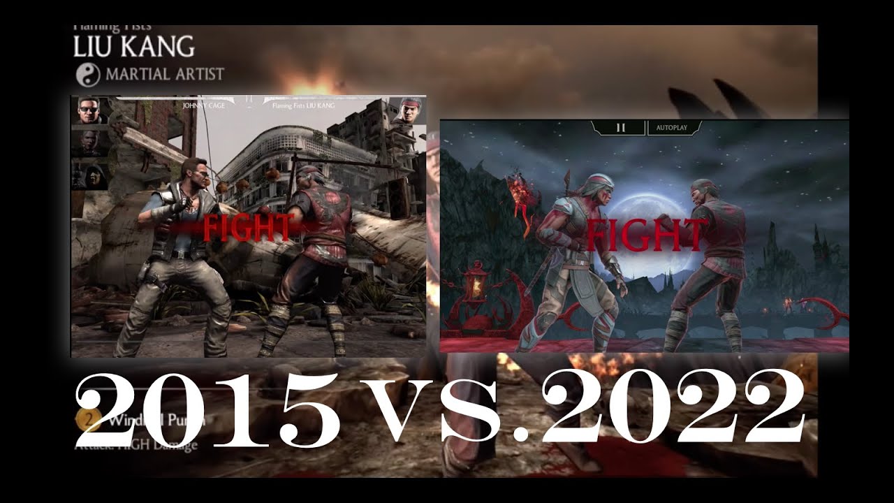 2015 Liu Kang Vs. 2022 Liu Kang Challenge. 7 years difference!
