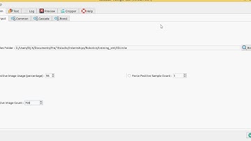 Easier Cascade Training using CascadeGUITrainer for Windows