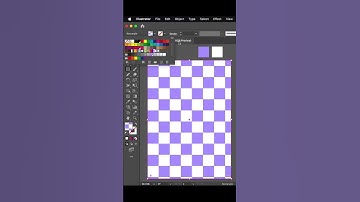Creating Checkerboard In Adobe Illustrator