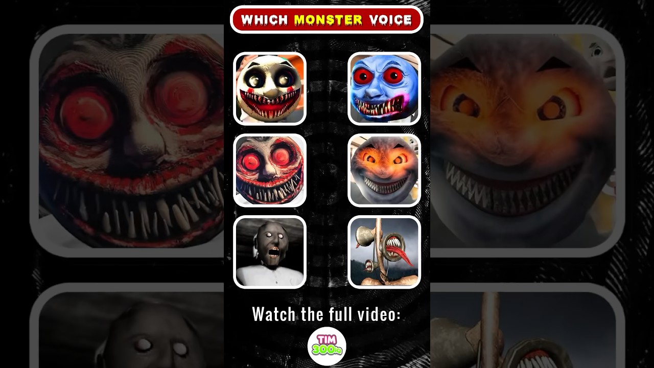 Guess The Monster's Voice Thomas Vs Choo Choo Charles - Song Download from  Monster's Voice @ JioSaavn