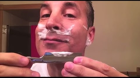 Straight Razor Honing Series - The Shave - Part 4 of 4