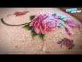 Temporary tattoo  magic tattoo pink rose 