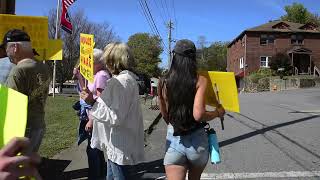 biosolids protest in copperhill tn 10-4-2023