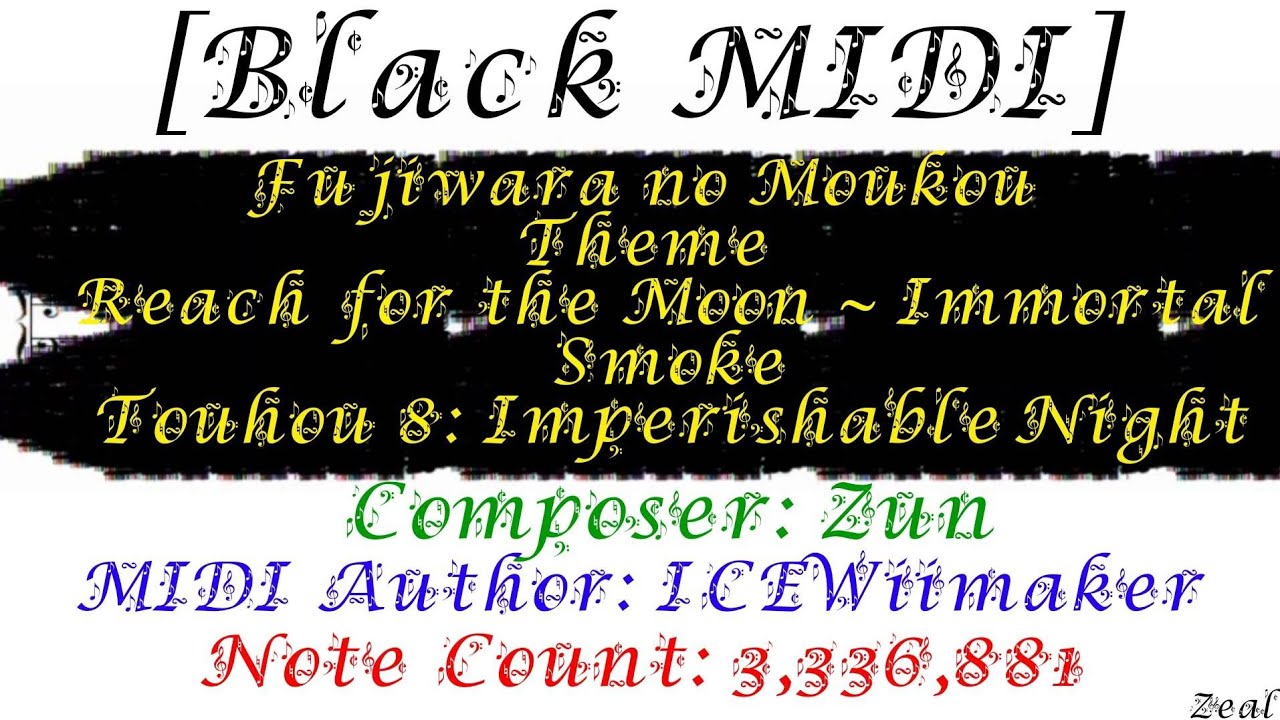 [Black MIDI] Comparison - Reach for the Moon ~ Immortal Smoke