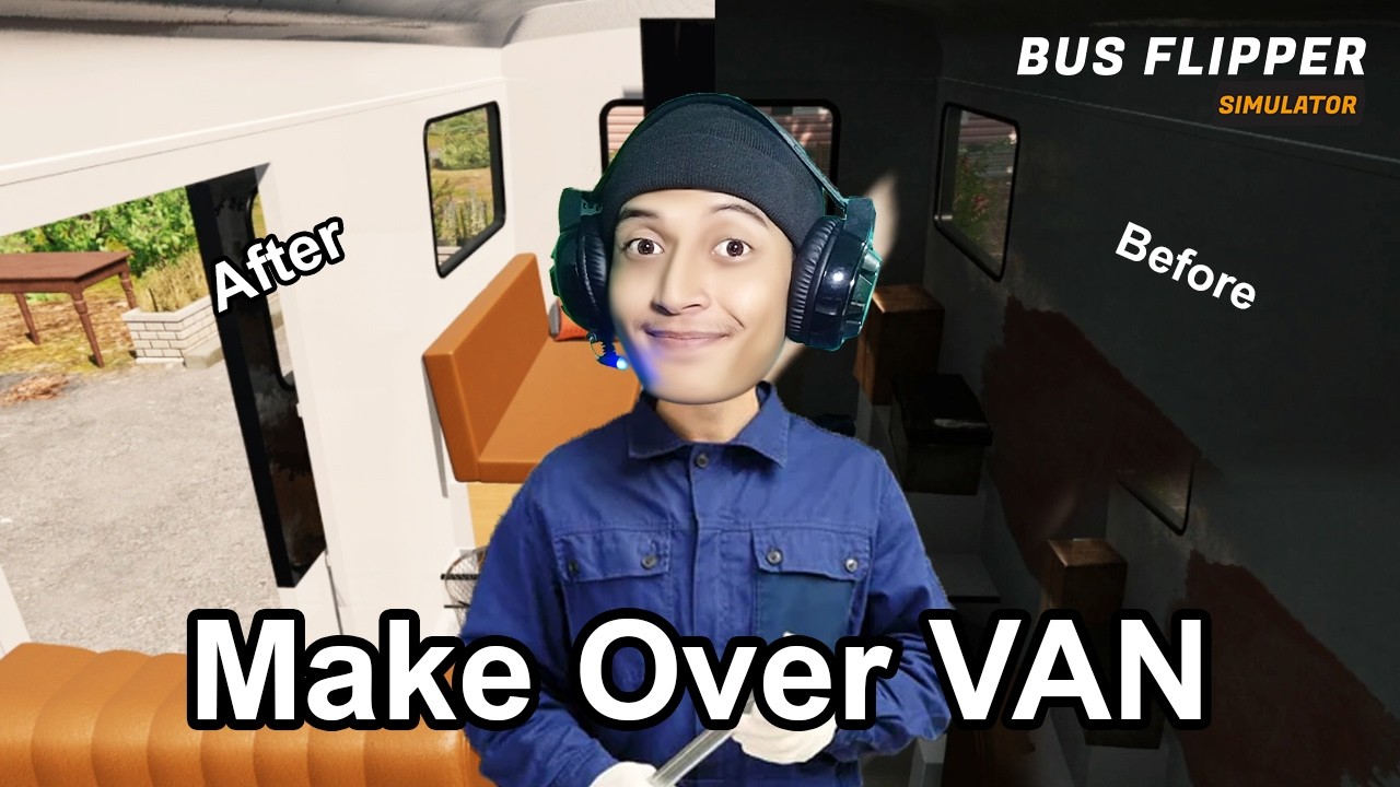 Aku Menjadi PENGUSAHA Mobil Modif - Bus Flipper Simulator Part1