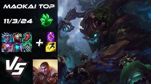 TOP Maokai vs Jayce - NA Challenger Patch 14.24