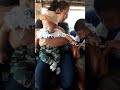 First time sa among baby nakasakay ug jeepney👼