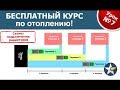 КУРС ПО ОТОПЛЕНИЮ!  Схемы подключения радиаторов! Часть 7