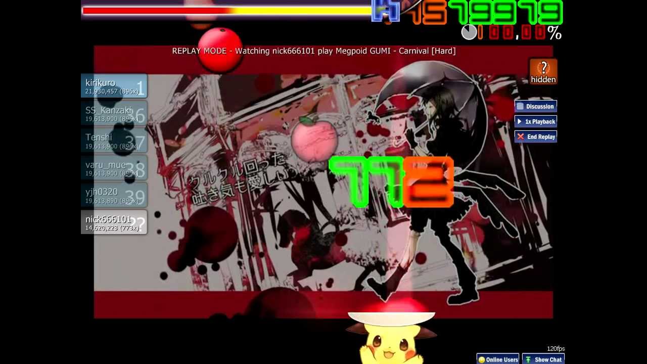 osu! [CTB] - Megpoid Gumi - Carnival [Hard] - SS