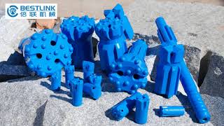 Rock drilling tools, DTH hammer,  DTH bits, thread button bits, taper drill bits