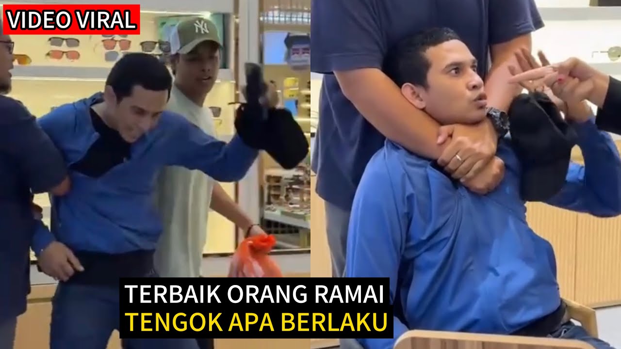 KEJADIAN DI MELAWATI MALL,KUALA LUMPUR.TENGOK APA BERLAKU.