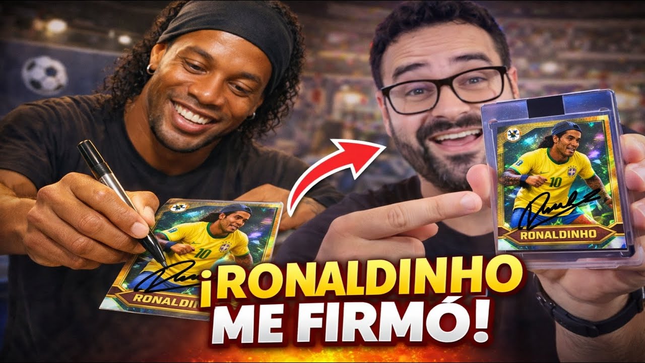 ASÍ CONSEGUÍ AUTÓGRAFOS de LEYENDAS como RONALDINHO