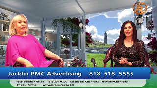 Asre Emrooz Tv, Pouri Hoshyarnejad, Jacklin PMC Advertising