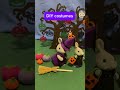 Halloween Sylvanian Figures &amp; DIY  Costumes #miniature #calicocritters #craft #cute #halloween