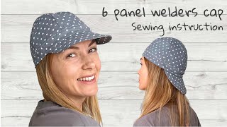 Instructions for sewing a 6 panel welders cap by Cotton Miracle 4,383 views 7 months ago 12 minutes, 55 seconds
