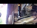 How to change rear shock absorbers on a BMW E91