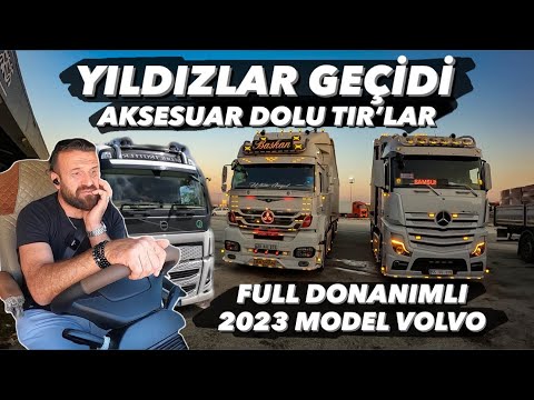 5 Tır ile Otoban Alev Aldı / Kendi Kendine Giden Volvo Tır…!