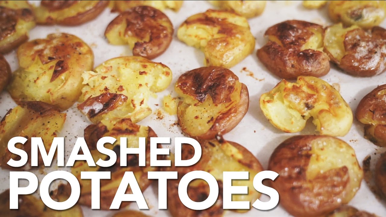 Instant Pot Duo Crisp Pesto Smashed Potatoes